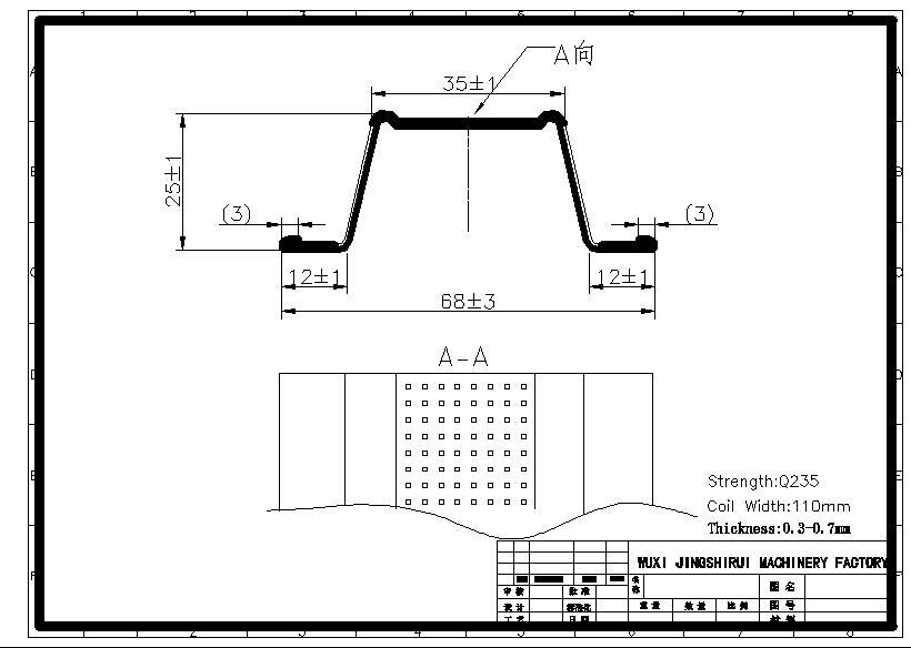 Furring Channel Forming Machine