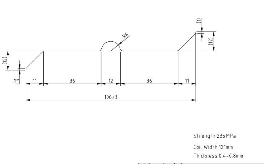 Customized Profile Roll Forming Machines