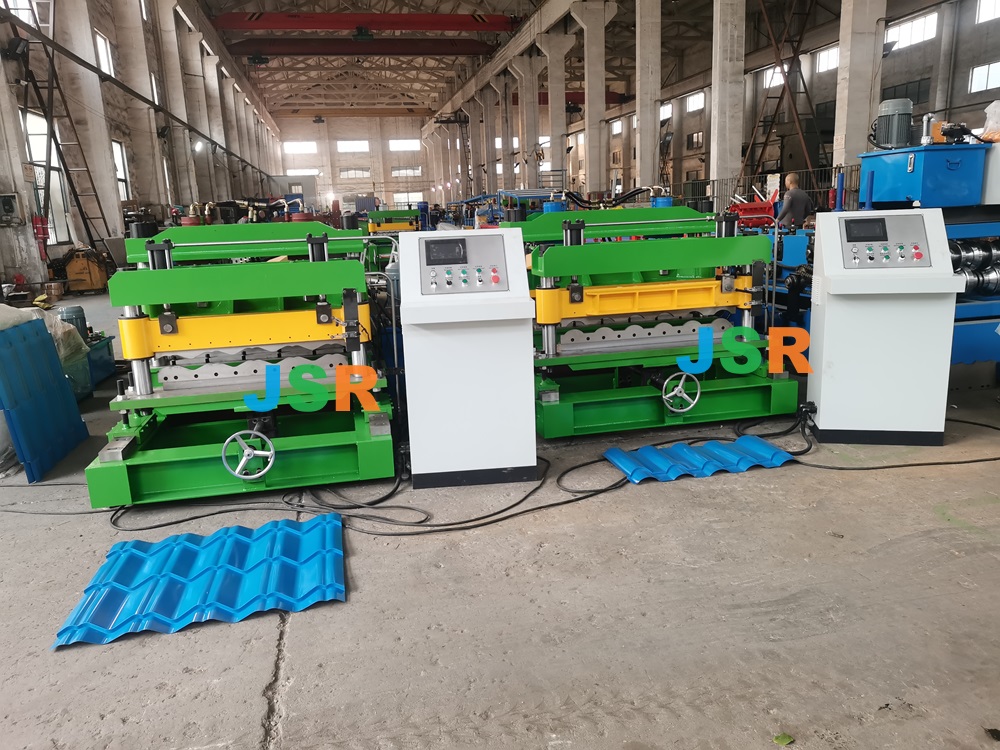 Corrugated Tile Effect Sheets roll forming machine Finnera