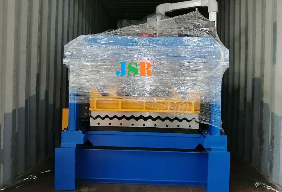 Corrugated forming machine to Africa