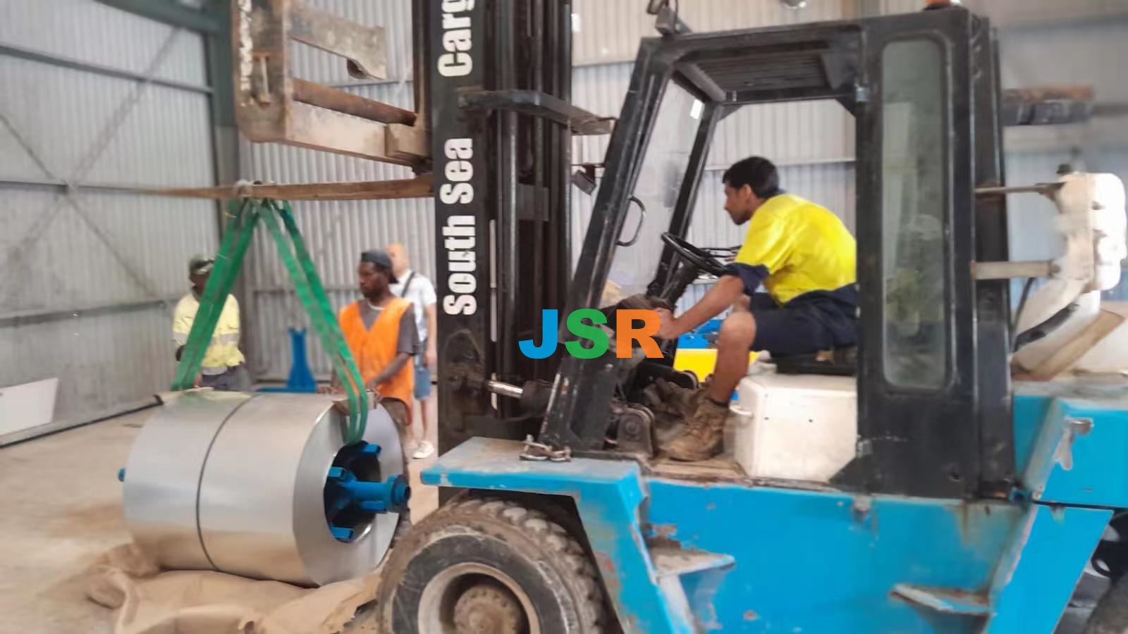 HOW to load manual decoiler (1)