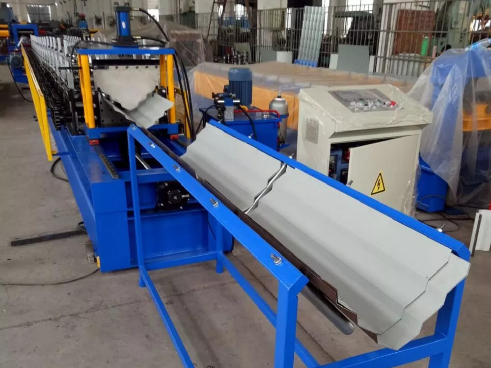 Fly Cut Gutter Forming Machine with Cassette structure