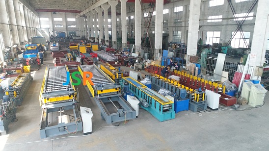 Panel roll forming machine