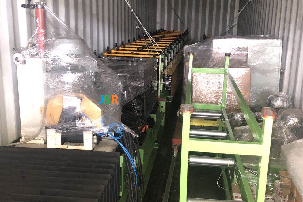 Tube machine delivery