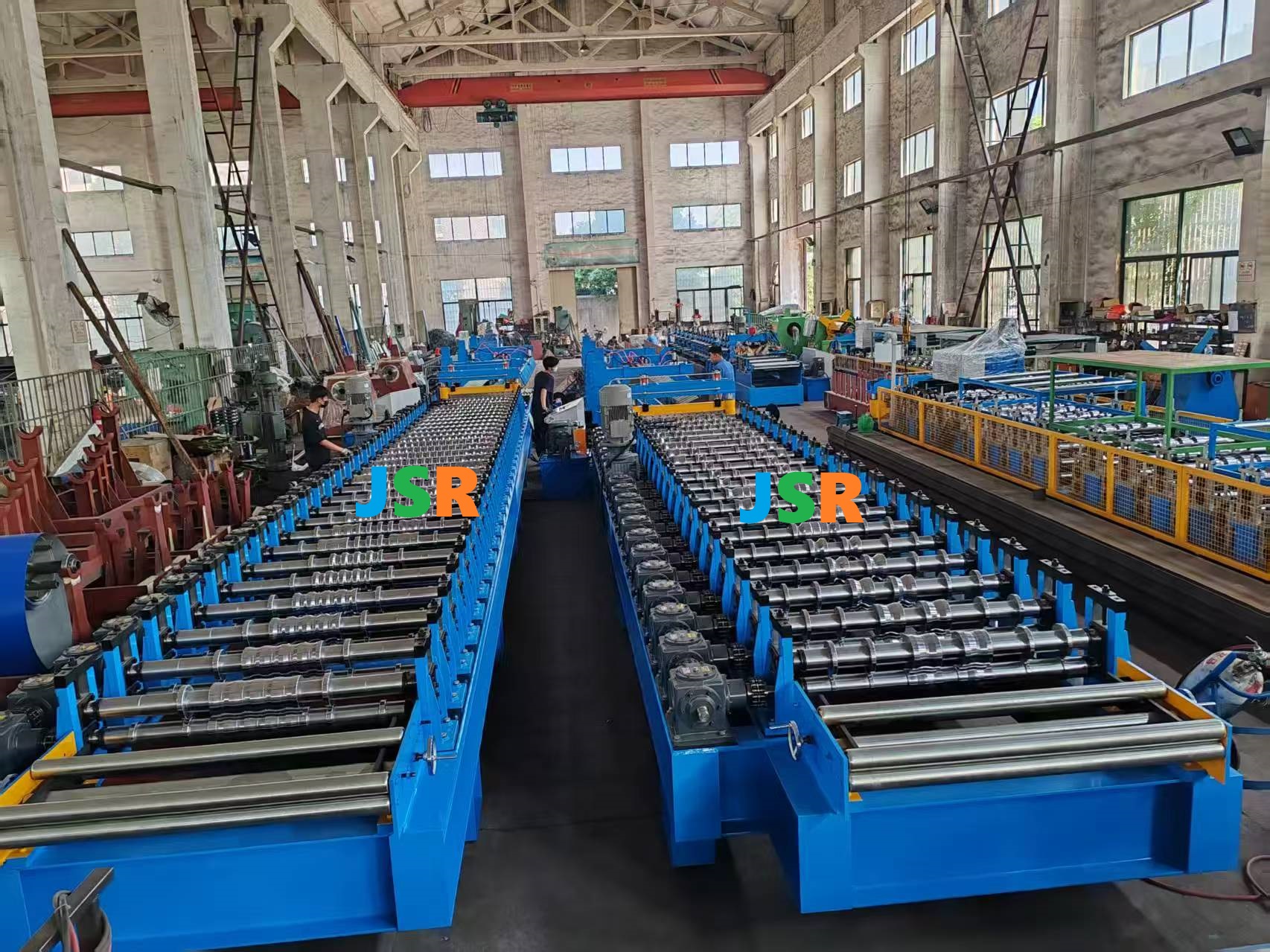 corrugate sheet machine