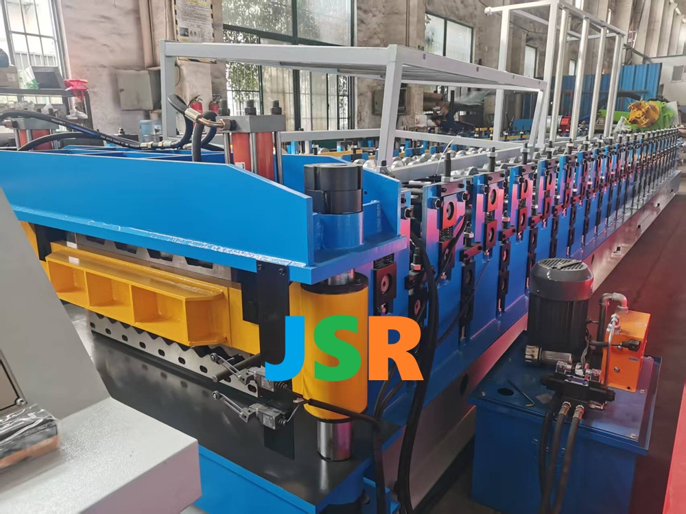 double layer machine for IBR and corrugate sheets