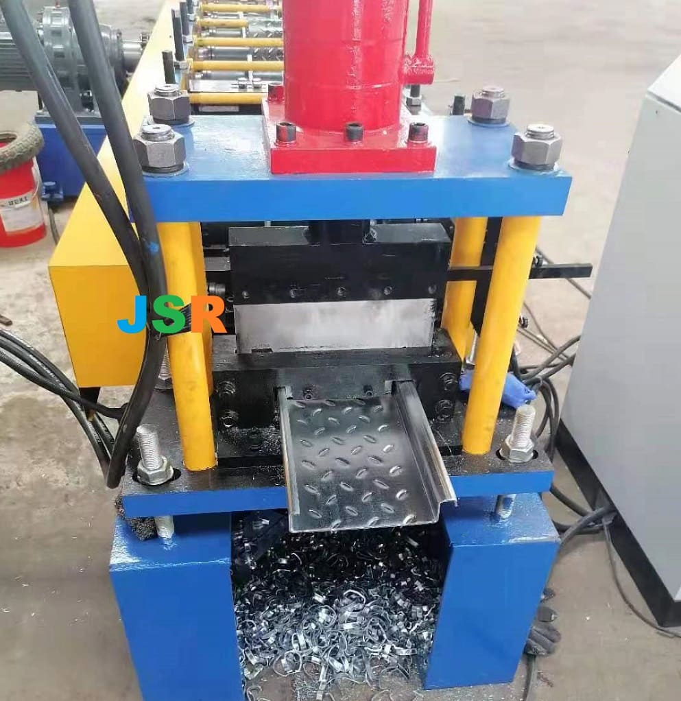 emboess scaffolding plank machine