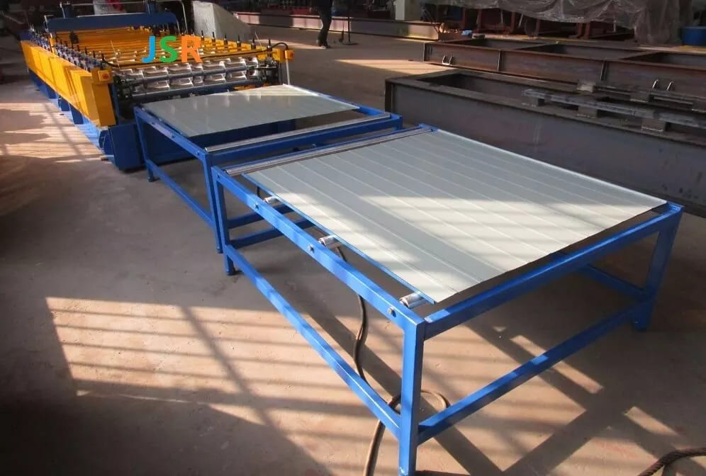 metal sheet forming and cutting machine