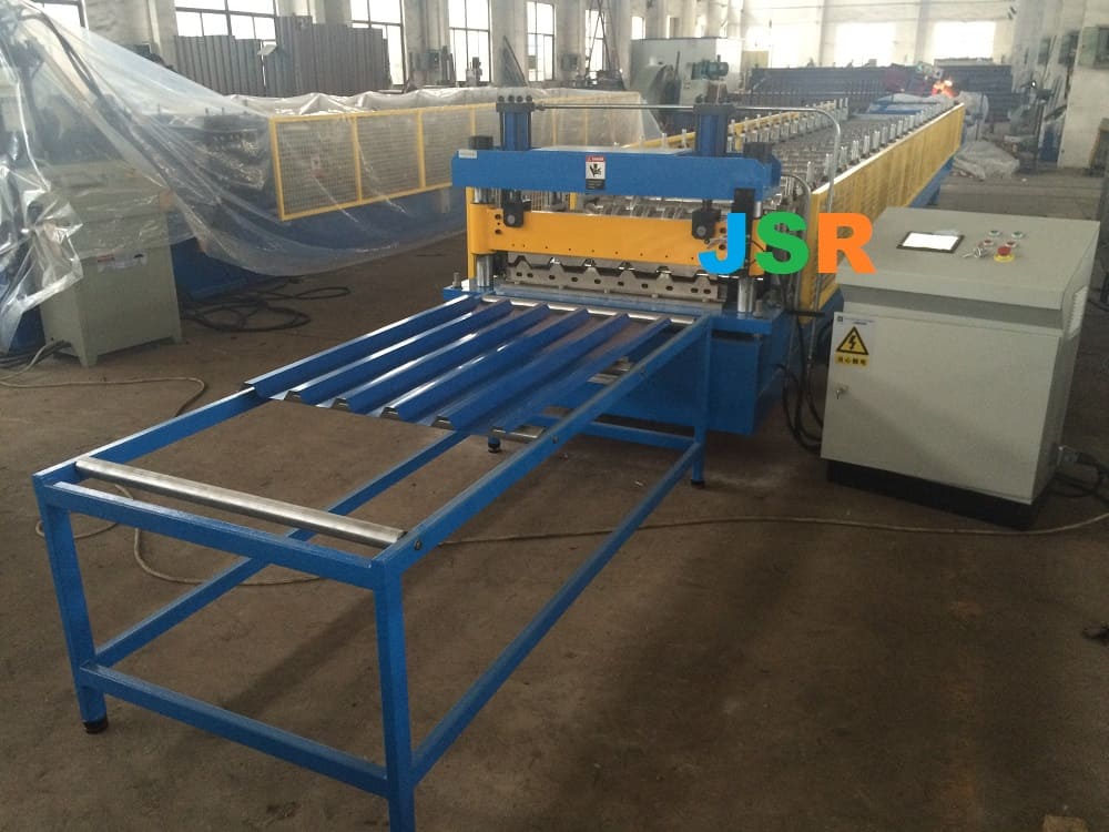 roof and wall corrugated sheet machine