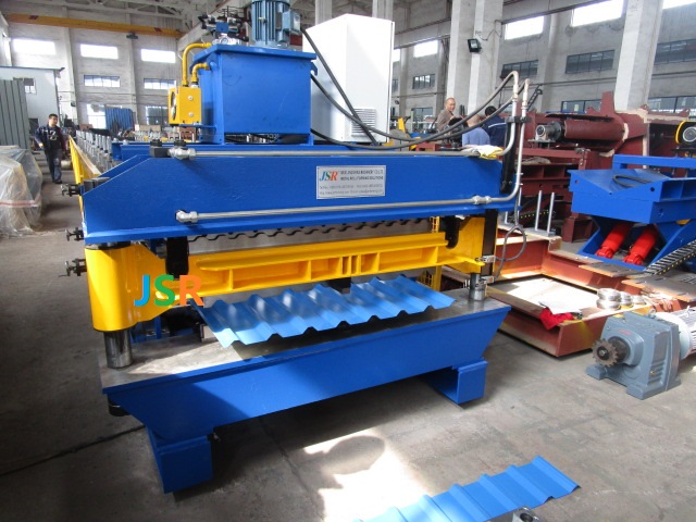 roof & wall roll forming machine