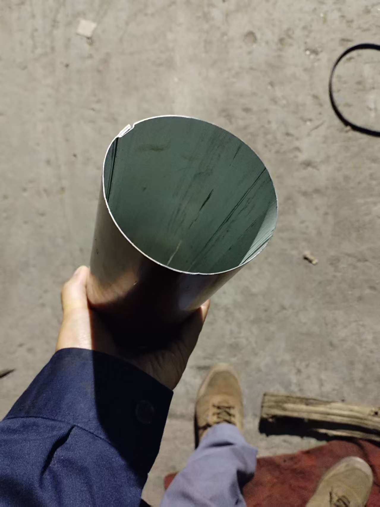 round downspouts