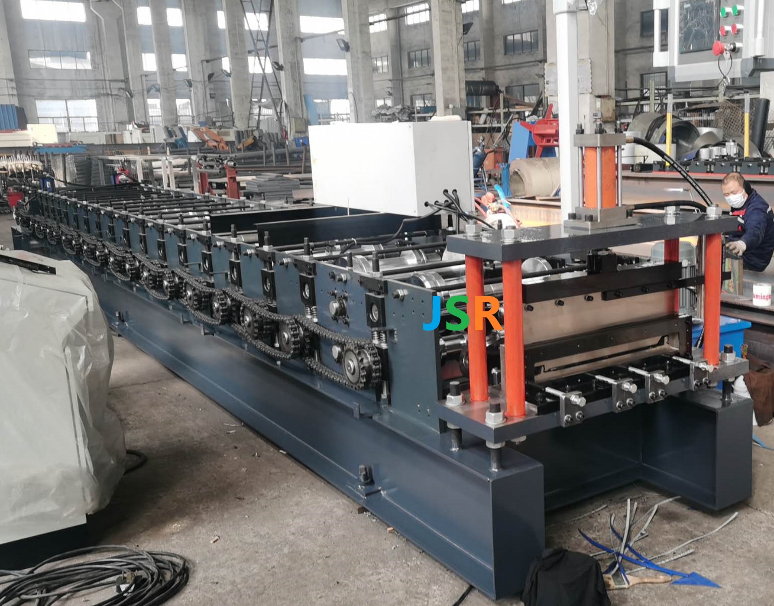 seam roofing roll forming machine