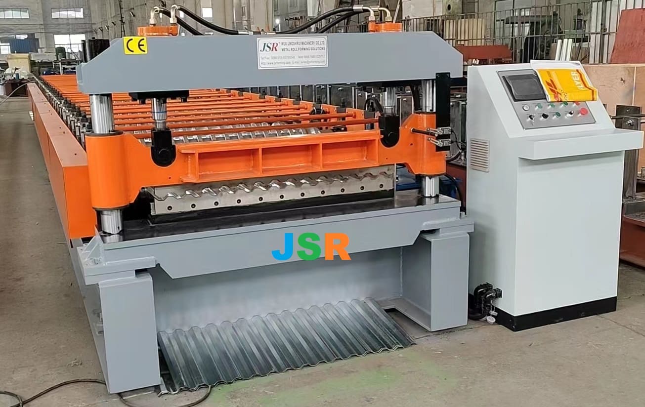 steel deck form machine