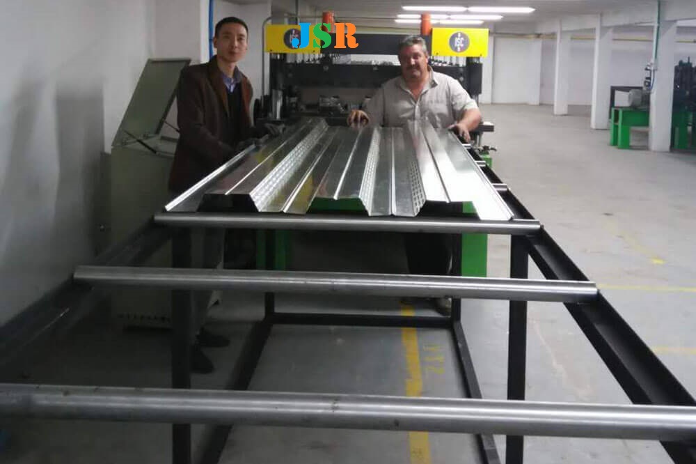 steel deck forming machine price