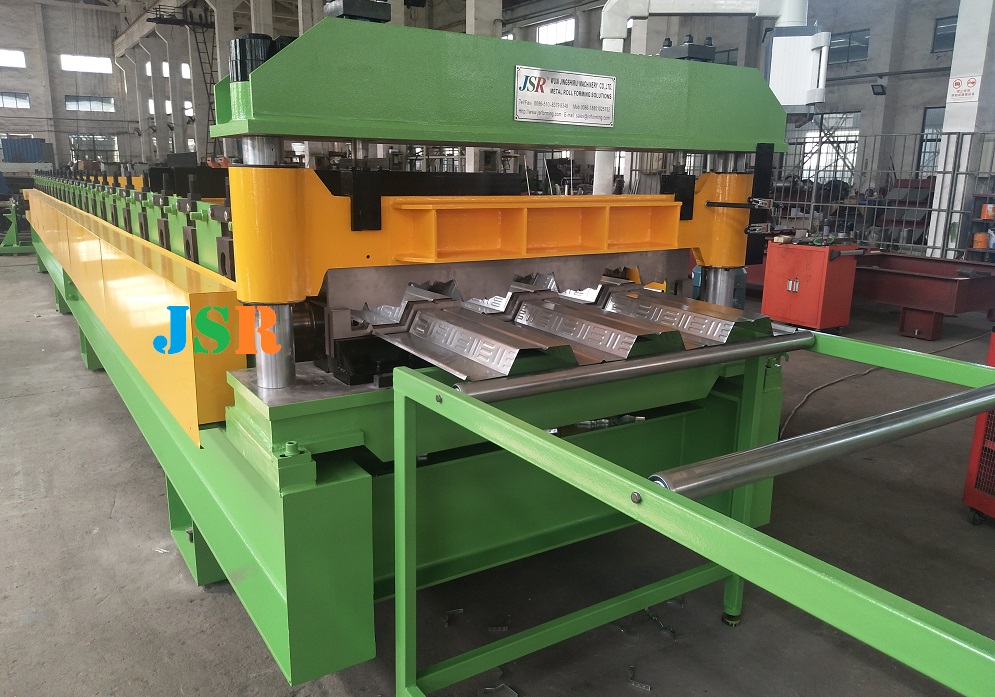 steel deck machine