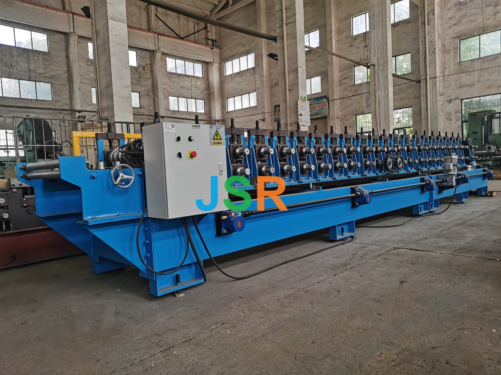 steel door frame machine