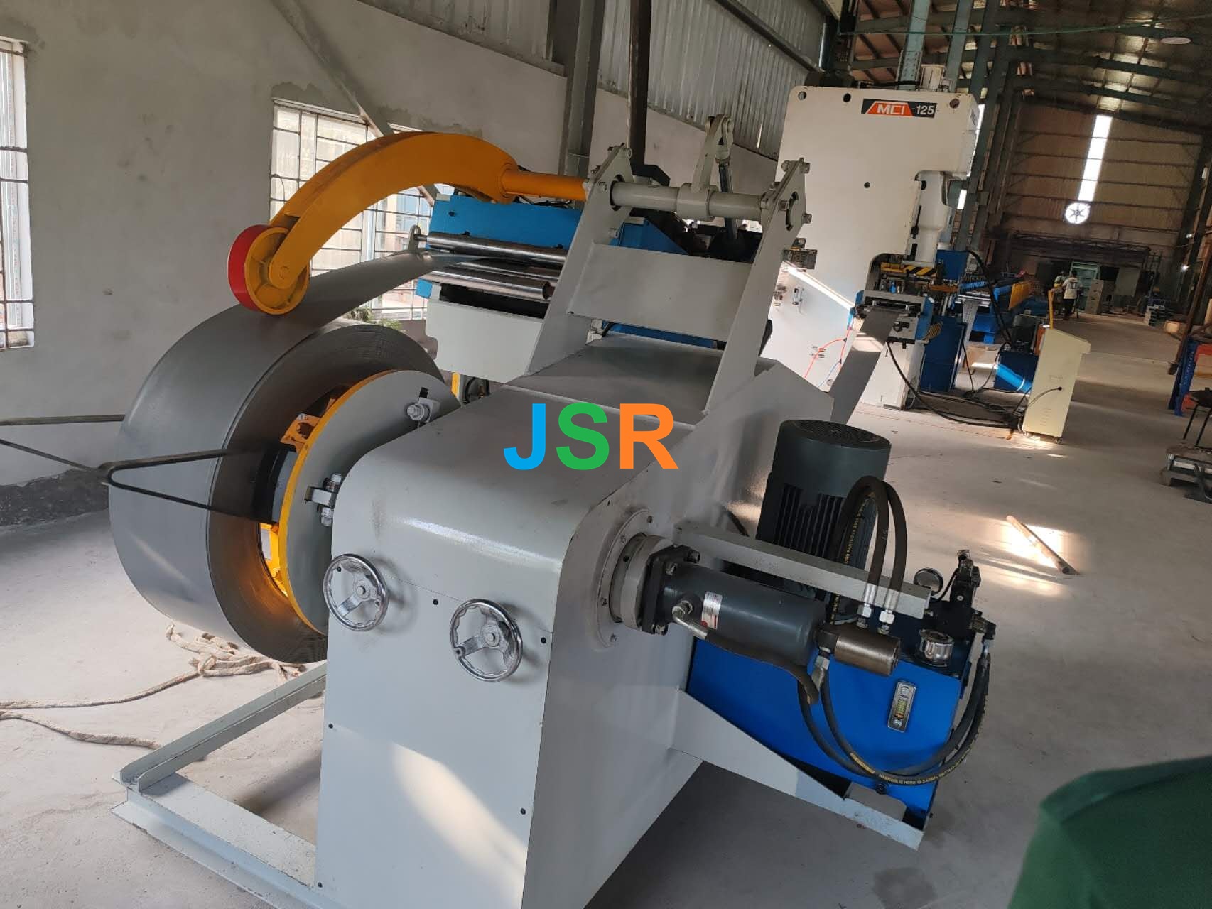 the pallet rack upright profiles machine