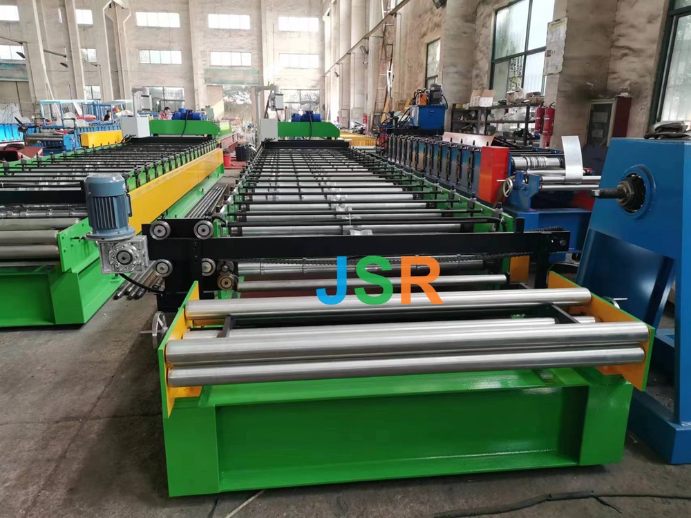 twin rib roofing machine