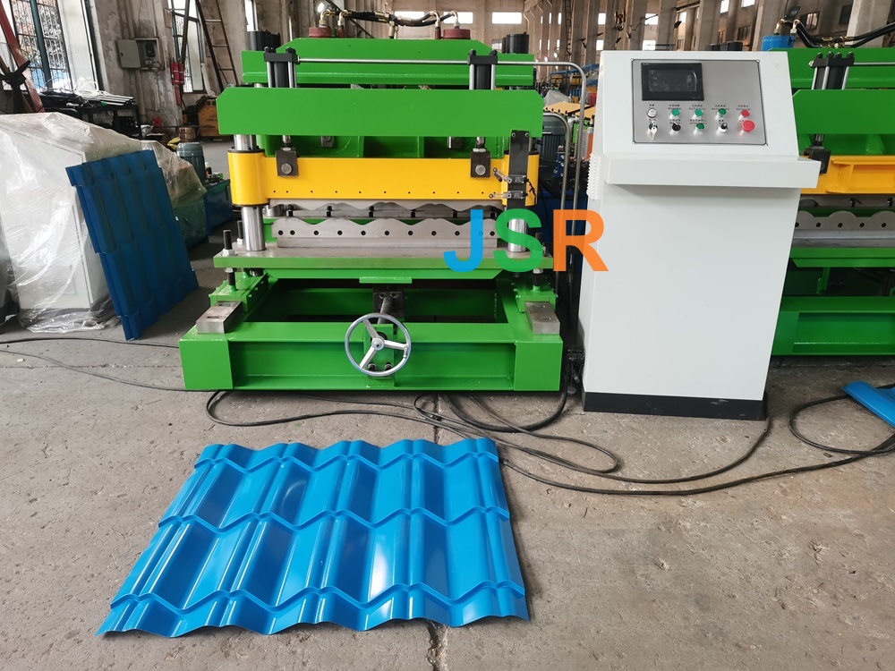 wave rib tile profile sheet forming machine (2)